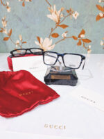 Gucci Men Eyeglass (Blue Tortoiseshell)