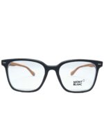 Montblanc Square Acetate Eyeglasses (Black & Brown)