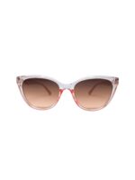 Eyejack Transparent Pink Cateye Sunglass