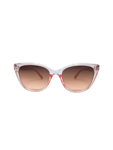 Eyejack Transparent Pink Cateye Sunglass