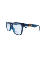 Gucci Translucent Blue Rectangular Frame - Image 2