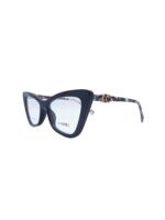 CHANEL Black & Purple Cat-Eye Frame - Image 2