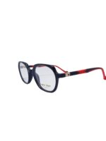 Snow Taco 30628 Black Rectangular Frame with Red Temples - Image 2