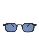 Maybach Dual-Lens Black Frame with Blue-Tinted Lenses