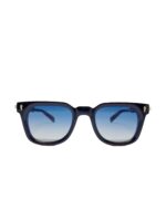 Moscot Rectangular Frame with Gradient Blue Lenses