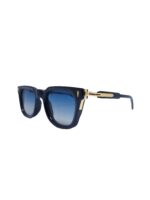 Moscot Rectangular Frame with Gradient Blue Lenses - Image 2