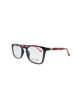 Snow Tao 30629 Black Rectangular Frame with Red Temples - Image 2